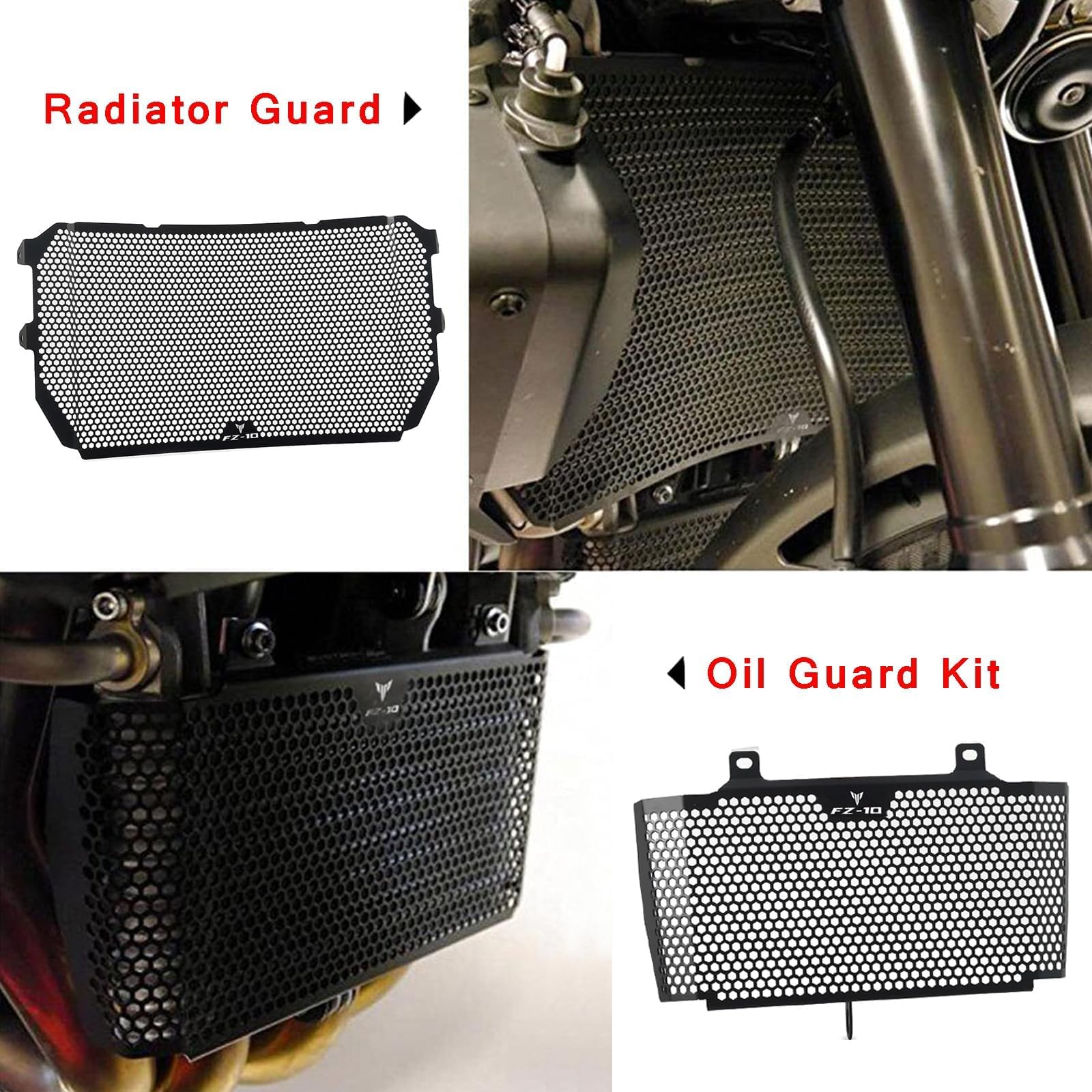 MT-10 SP(22~)用ラジエター＆オイルクーラーガードSET YAMAHA MT-10 SP(22~)用 ラジエター＆オイルクーラーガードSET